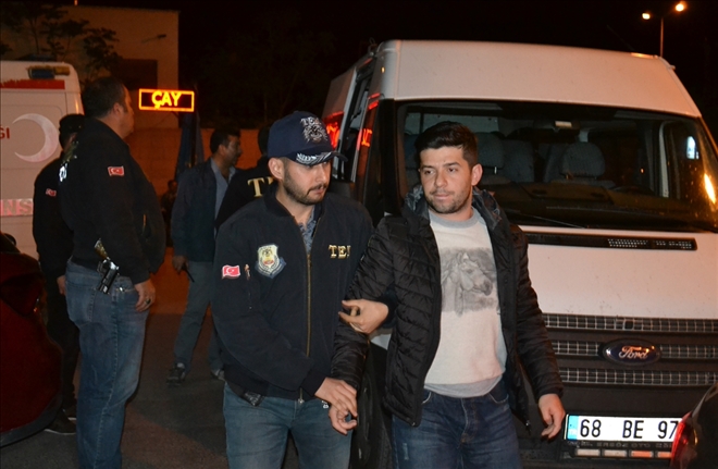 Gözaltı sayısı 35´e yükseldi-aksaray haberleri