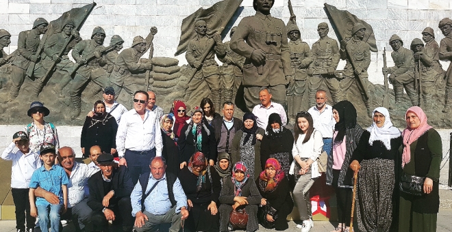 Şehit Ailelerine Çanakkale ve Bursa Gezisi Düzenlendi