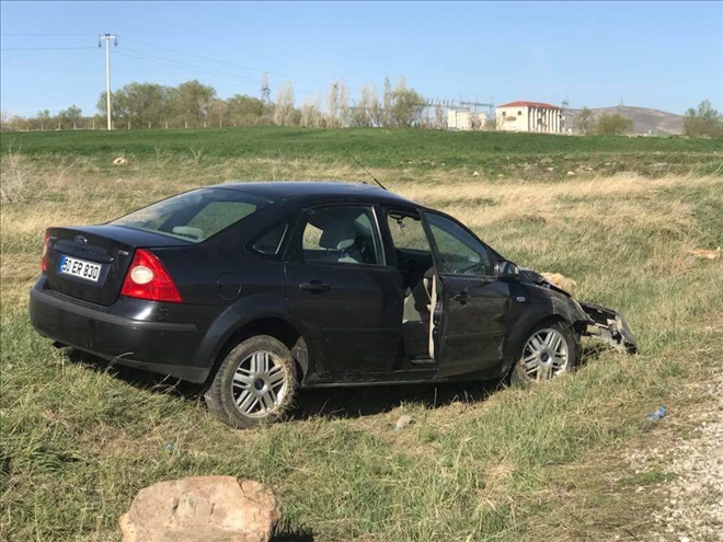 Virajı alamayan otomobil takla attı - aksarayhaber68