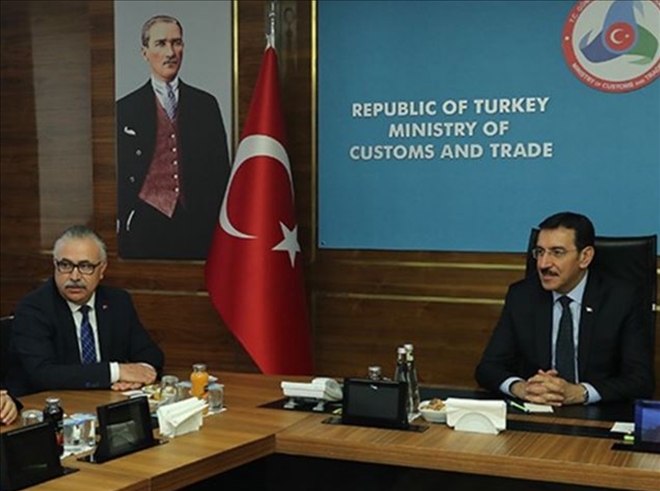 Bakan Tüfenkci Aksaray heyetini kabul etti