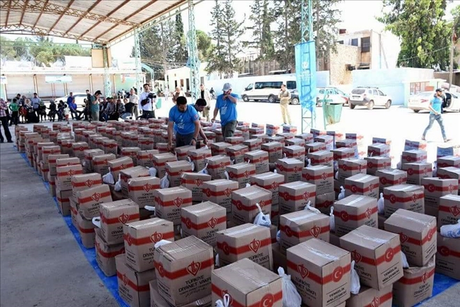 Türkiye Diyanet Vakfı Suriye´de 500 bin kişiye Ramazan yardımı ulaştıracak