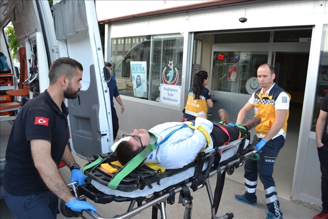 Aksaray´da trafik Kazası: 4  Yaralı