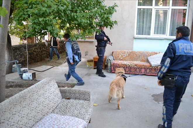 Aksaray´da drone destekli uyuşturucu operasyonu