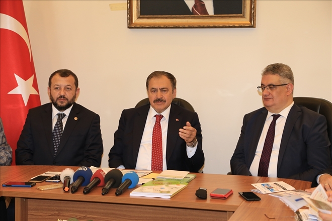 Bakan Veysel Eroğlu Aksaray´da