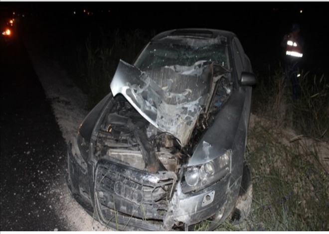 Otomobil ile Motosiklet Çarpıştı: 2 Ölü 4 yaralı