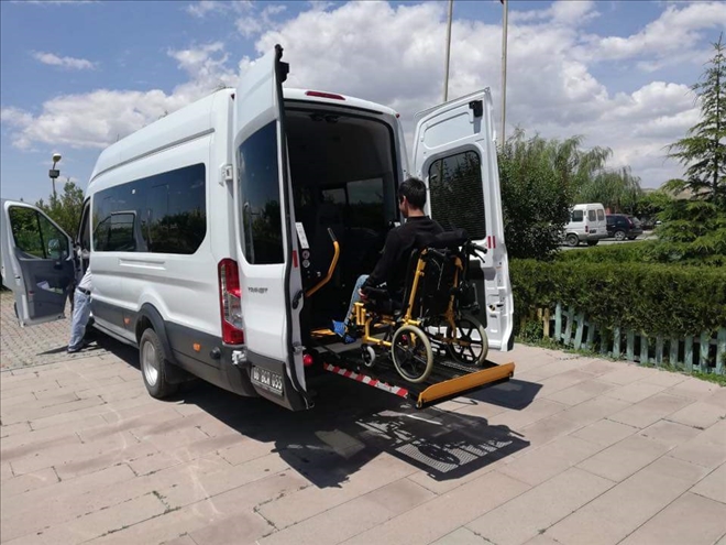 Aksaray´a tam teşekküllü engelli aracı - aksaray haberleri