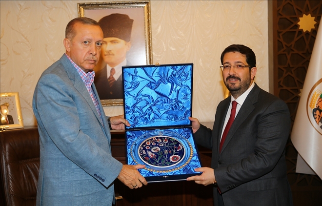 Cumhurbaşkanı Erdoğan Aksaray´da