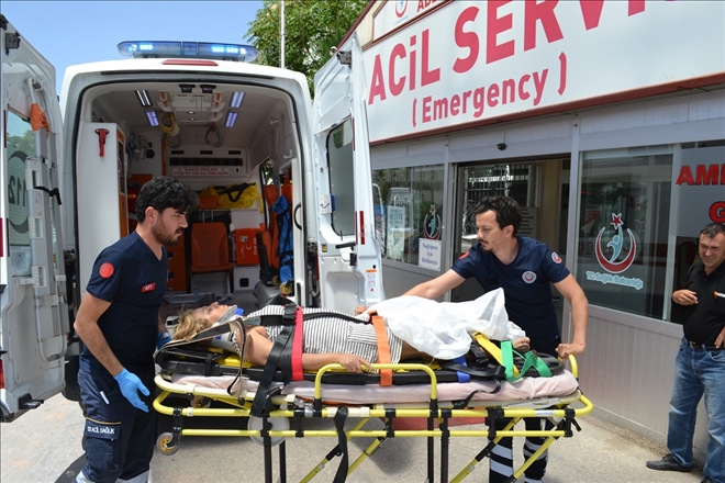 Aksaray´da trafik kazası: 3 yaralı