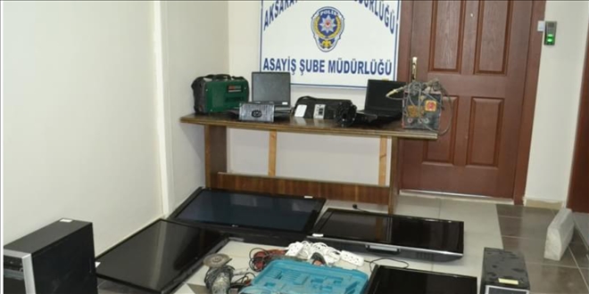 Aksaray´da hırsızlık operasyonu