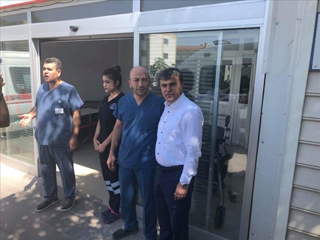 Sağlık çalışanları saldırıya uğradı