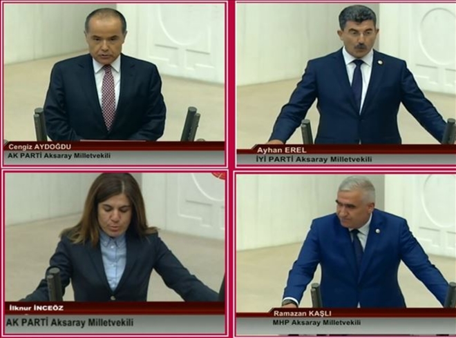 27.Dönem Aksaray Milletvekilleri yemin etti