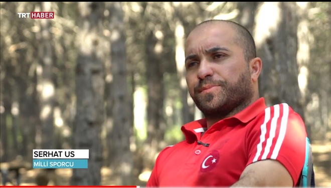Paralimpik halterde büyük başarılar kazanmış Milli Sporcu Serhat Us´un başarı öyküsü
