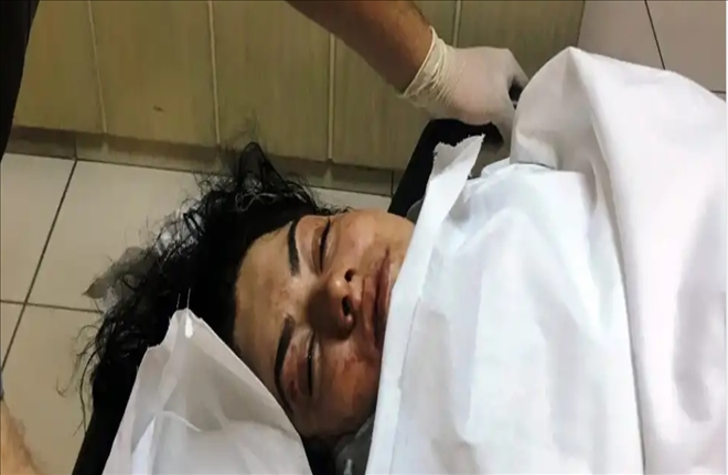 Aksaray´da 4.kattan düşen bayan ağır yaralandı