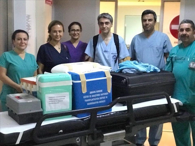 Aksaray´da beyin ölümü gerçekleşen hasta 3 kişiye umut oldu