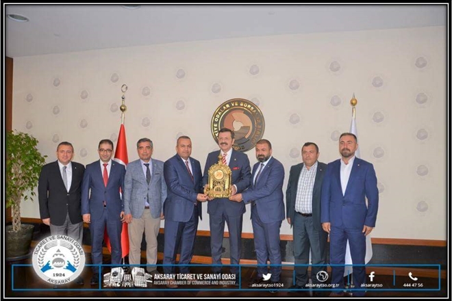 ATSO Heyeti Hisarcıklıoğlu ve Aşçı´yı ziyaret etti