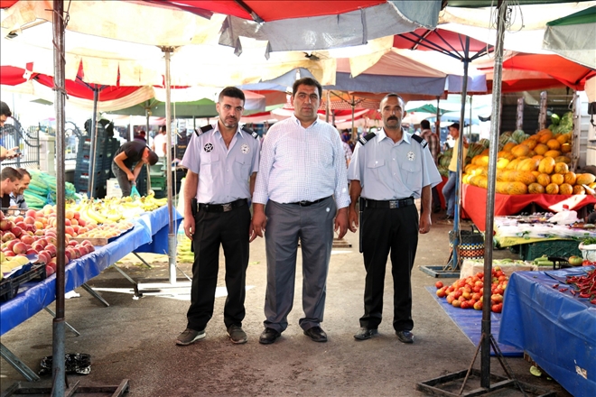 Aksaray´da pazar yerlerinde 