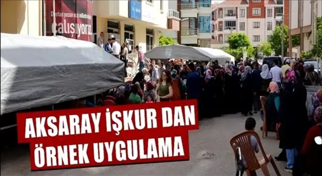 İş arayanların umudu İŞKUR oldu