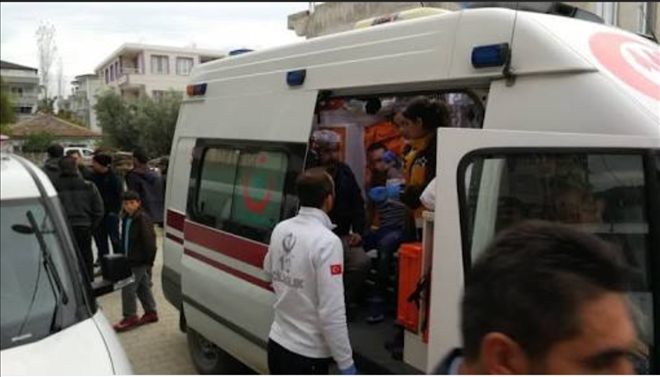 Otomobilin çarptığı bisiklet sürücüsü ağır yaralandı