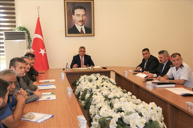 2018-2019 Akademik Yılı Güvenlik Koordinasyon Toplantısı yapıldı