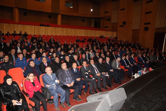 Uyuşturucu ile etkin mücadele için muhtarlar bilgilendirildi