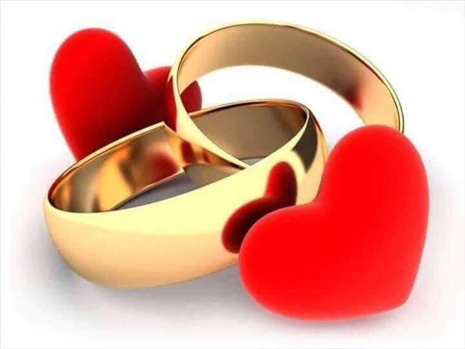 2018 yılında Aksaray´da bin 874 çift  nikah masasına oturdu