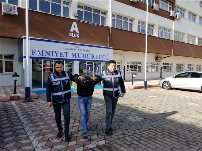 Aksaray´da hırsızlık olayları aydınlatıldı: 1 tutuklama