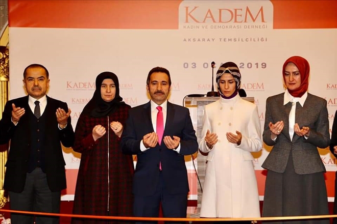 KADEM Aksaray temsilciliği açıldı