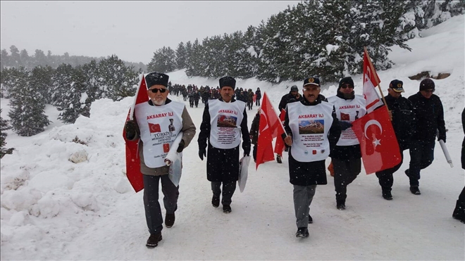 Sarıkamış´ta Aksaray´ı temsil ettiler