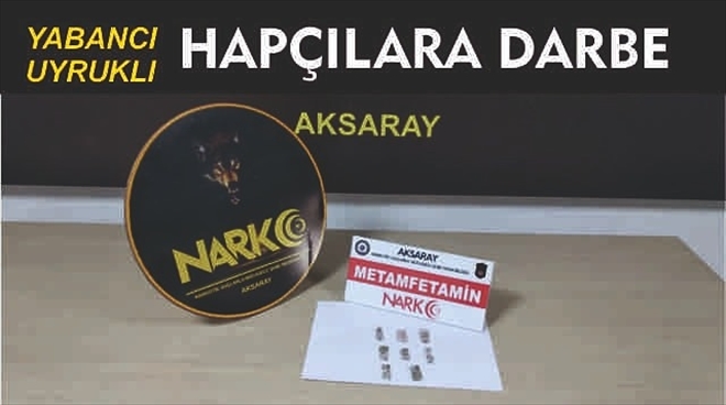 Yabancı uyruklu uyuşturucu satıcısına operasyon
