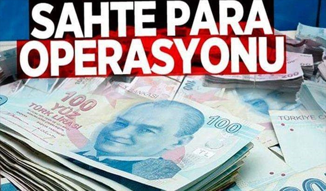 Aksaray´da piyasaya sahte para sürmeye çalışan 2 kişi Konya´da yakalandı