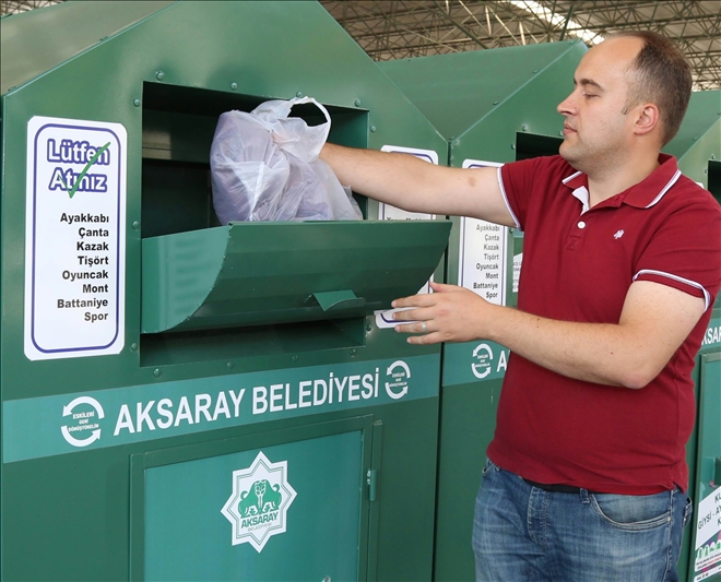 Giysi kumbaraları yoğun ilgi görüyor