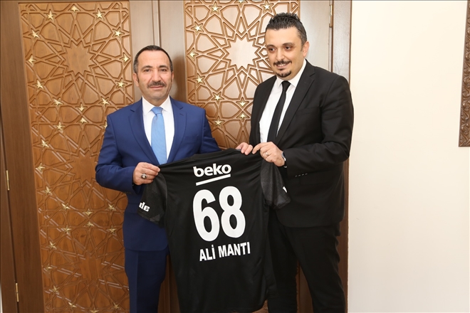 Aksaray Beşiktaşlılar Derneğinden Vali Ali Mantı´ya ziyaret