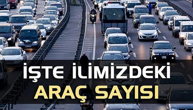 Aksaray´da trafiğe kayıtlı araç sayısı 125 bin 845 oldu