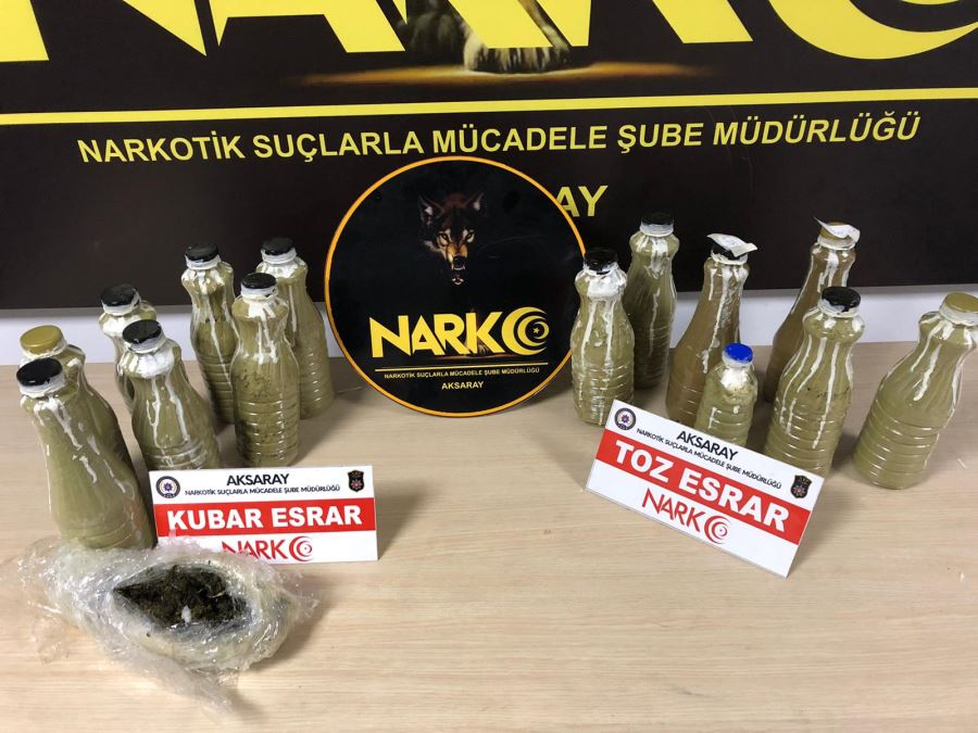 Yakıt deposunda uyuşturucu sevkiyatı:1 tutuklama