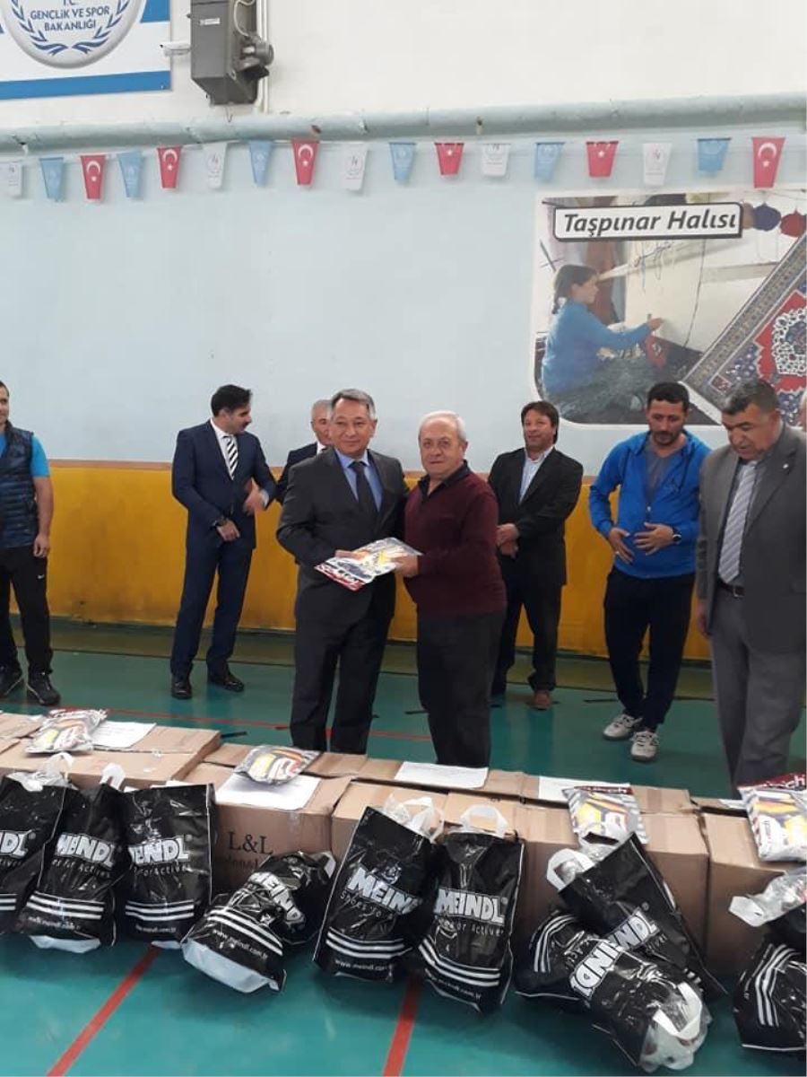 Amatör Spor Kulüplerine Malzeme Yardımı 