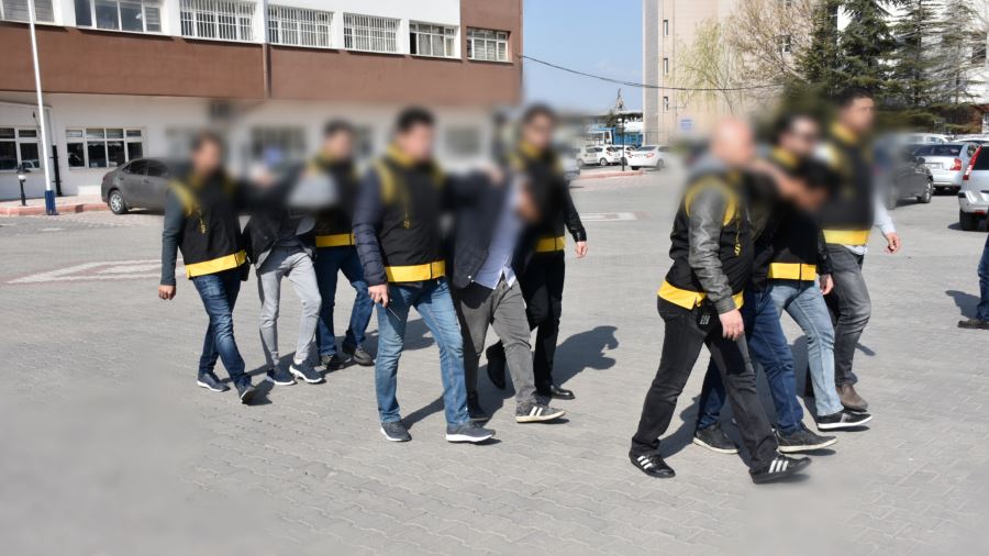 Hırsızlık faili 14 şahıs yakalandı 7