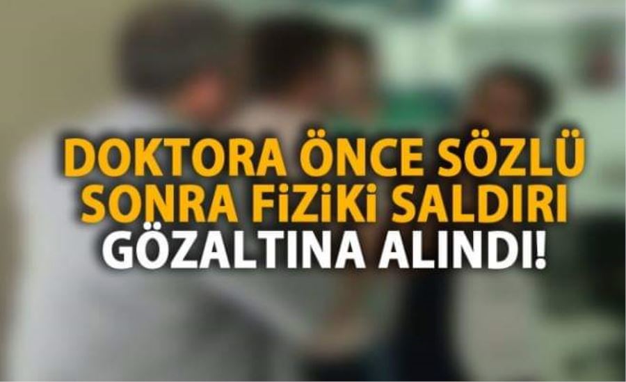 Aile Sağlığı Merkezinde doktora çirkin saldırı