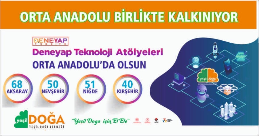 DENEYAP Teknoloji Atölyeleri Orta Anadolu Şehirlerine de Kurulmalı