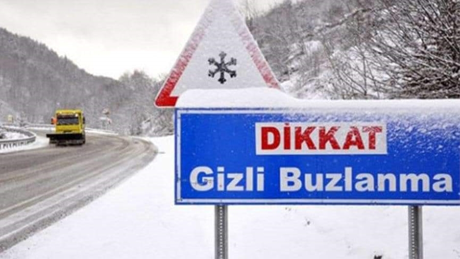 Aksaray için kuvvetli buzlanma ve don uyarısı