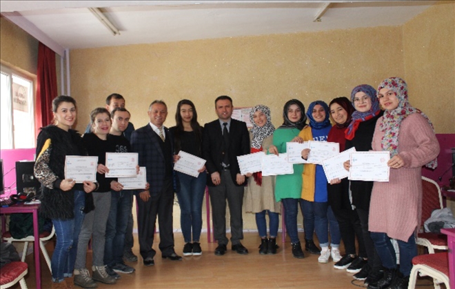 Çağrı Merkezi kursiyerleri sertifikalarını aldı