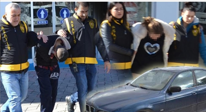 Hırsızlık şüphelisi 2 kişi yakalandı