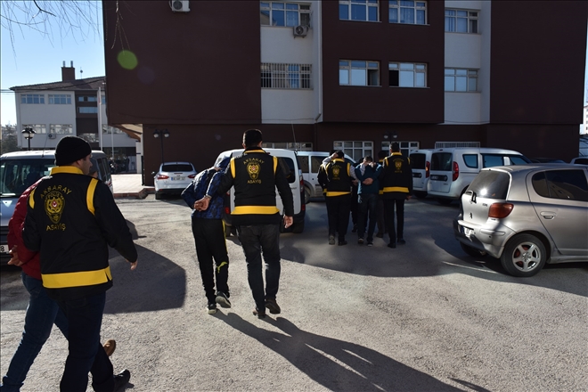 Aksaray´da Hırsızlık Operasyonu:5 Tutuklama