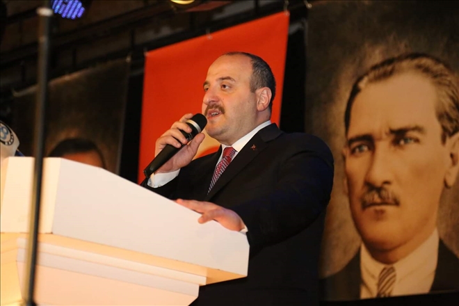 Sanayi ve Teknoloji Bakanı Mustafa Varank çeşitli açılış ve incelemeler için Aksaray´a geldi