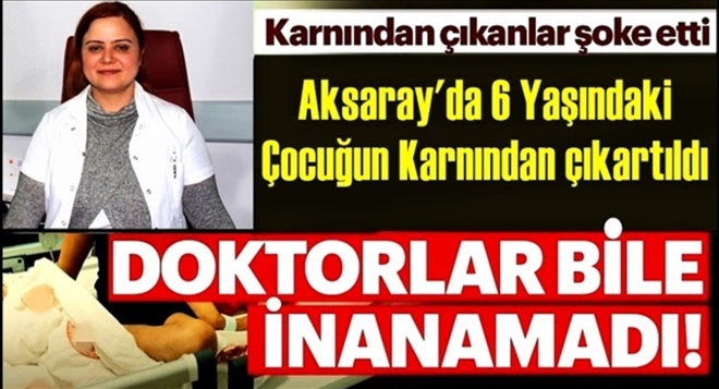 Karnından 2 kilo ağırlığında devasa kitle çıkartıldı