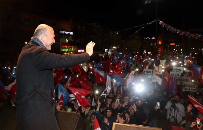 İçişleri Bakanı Soylu,Aksaray´da Halka Hitap Etti