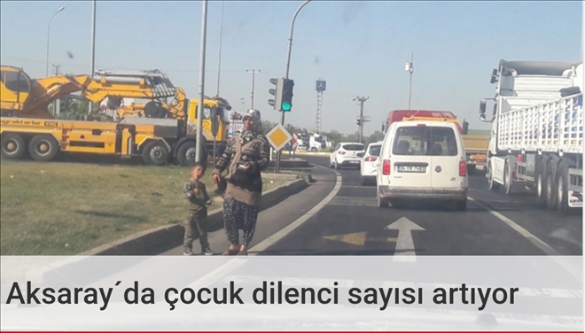 Çocuk dilencilerin trafik ışıklarındaki ölüm oyunu