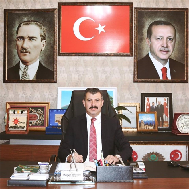 AK Parti İl Başkanı Hüseyin Altınsoy,