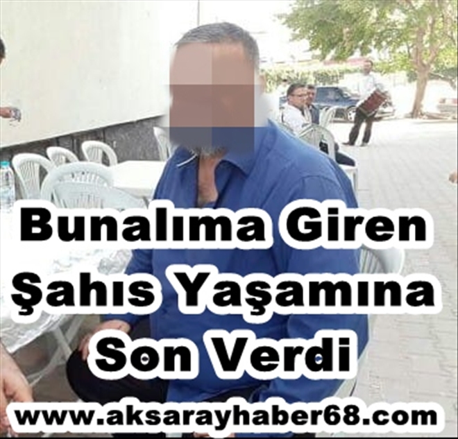 Kendini asarak yaşamına son verdi