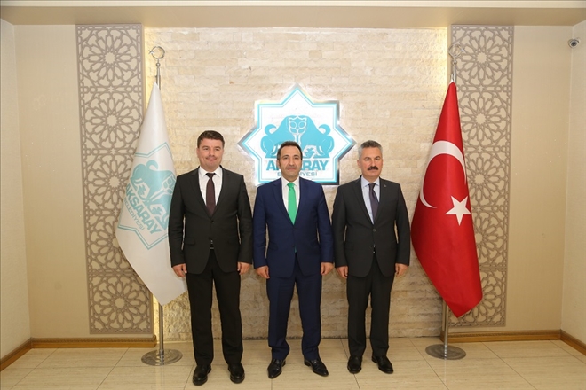 Belediye Başkanı Evren Dinçer´e Hayırlı Olsun Ziyareti