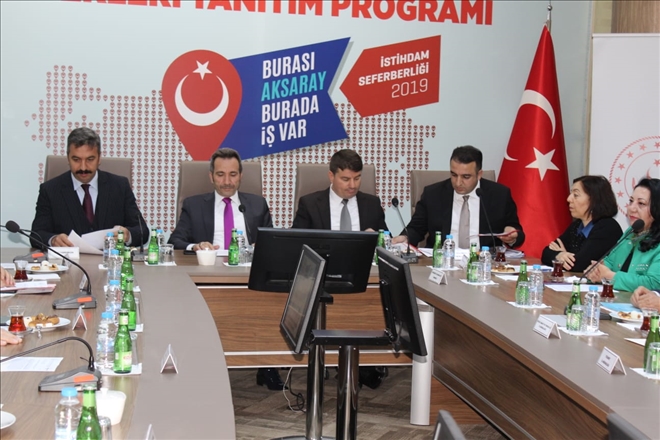 İl İstihdam ve Mesleki Eğitim Toplantısı Yapıldı